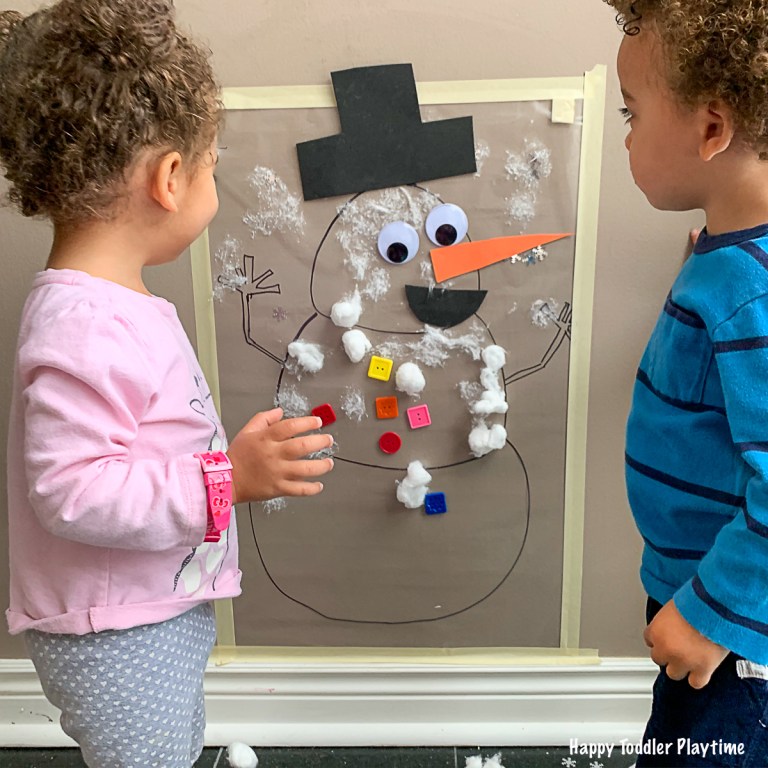 10 Cute Snowman Crafts for Kids - Planning Playtime