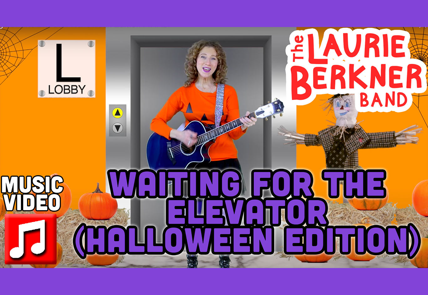 Waiting For The Elevator – Halloween Edition | The Laurie Berkner Band